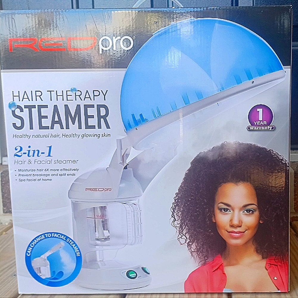 RedPro Hair and Facial Steamer with Blue Dome
